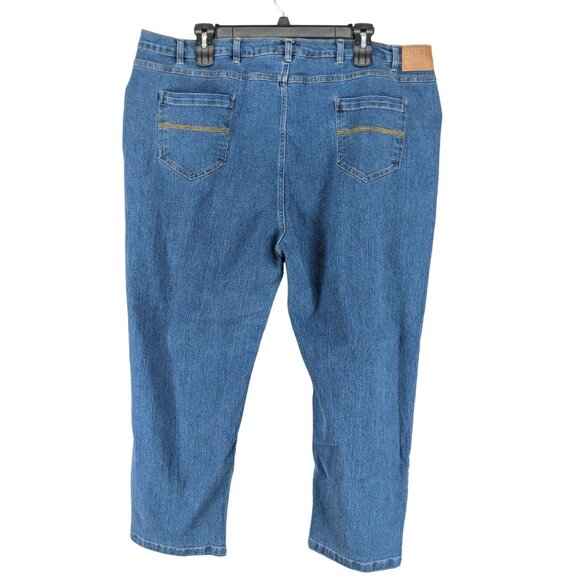 Duke Jeans Authentic Fit Men's Size 48 Stretch Straight - Picture 3 of 6